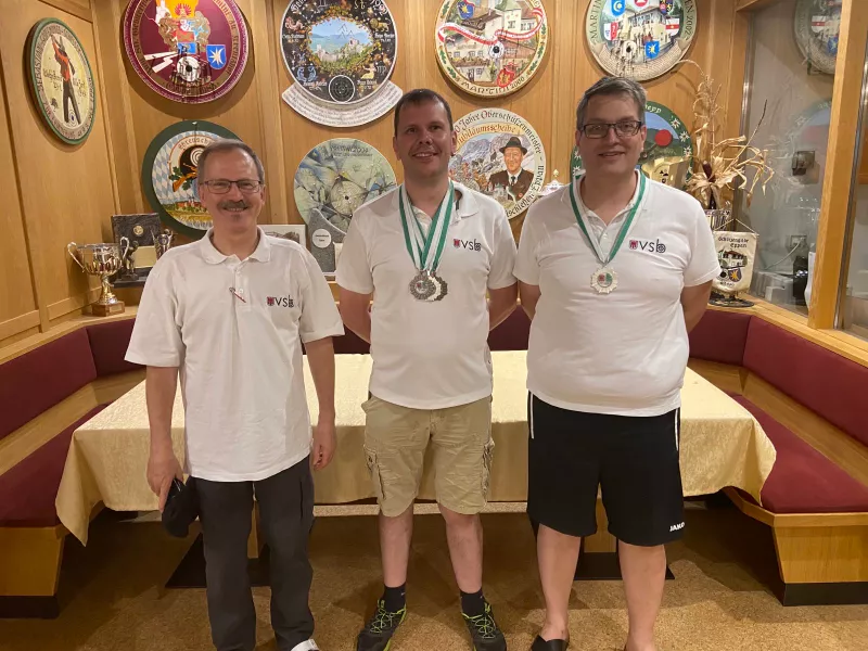 v.l.n.r.: Josef Scherer, Manfred Bechter, Lothar Kündig